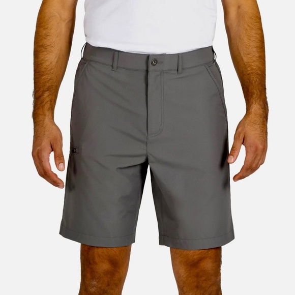 Gerry Men's Tech Shorts, Inseam 9 Inches, Waist 40, Gray, NWT - Picture 1 of 15